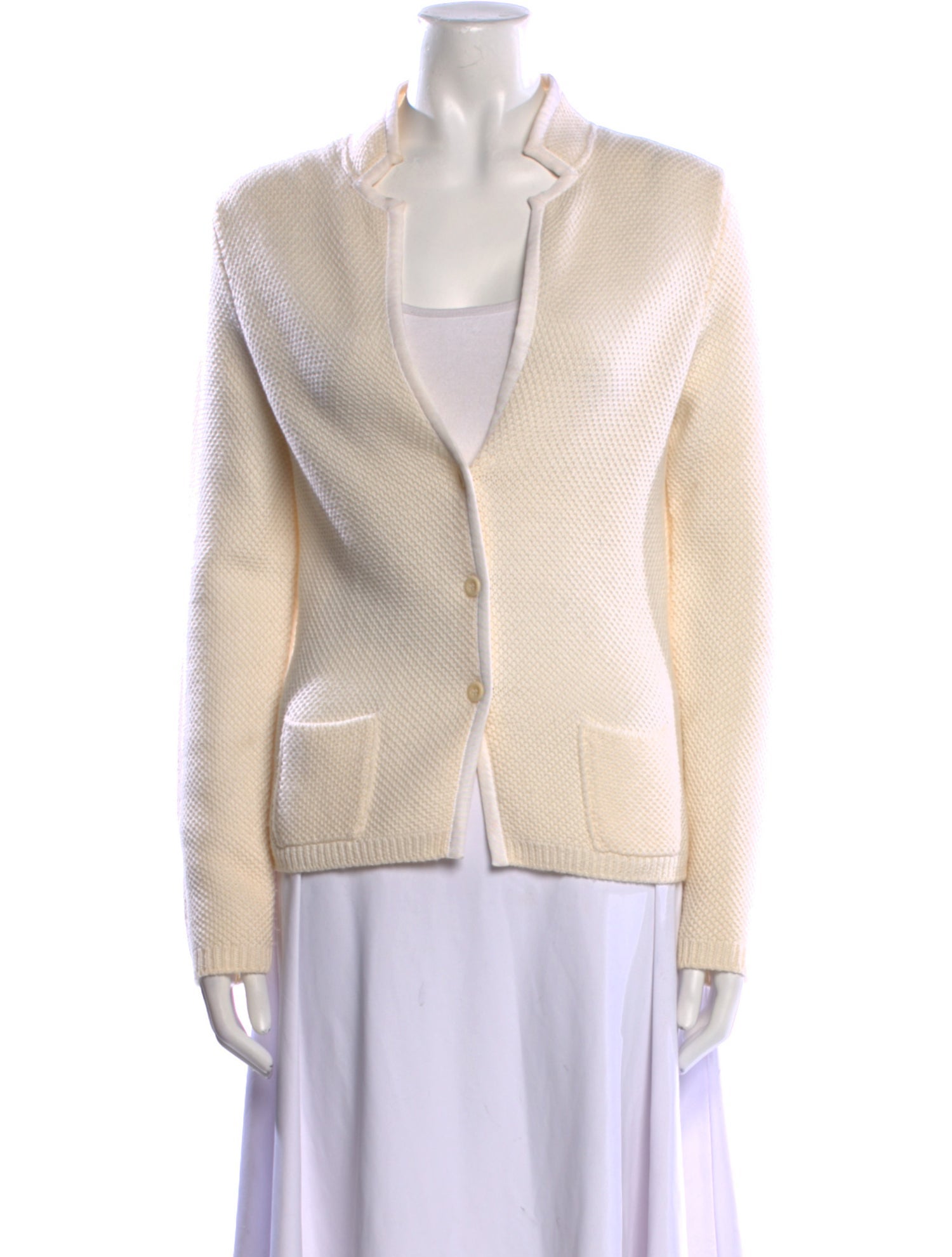 Amina Rubinacci Wool V-Neck Sweater