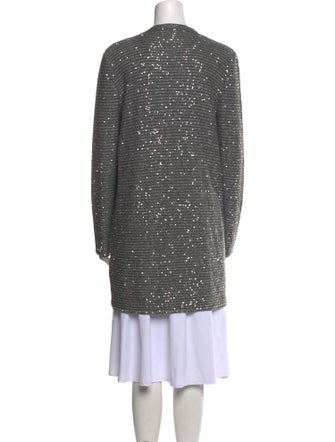 Amina Rubinacci Open Front Sweater