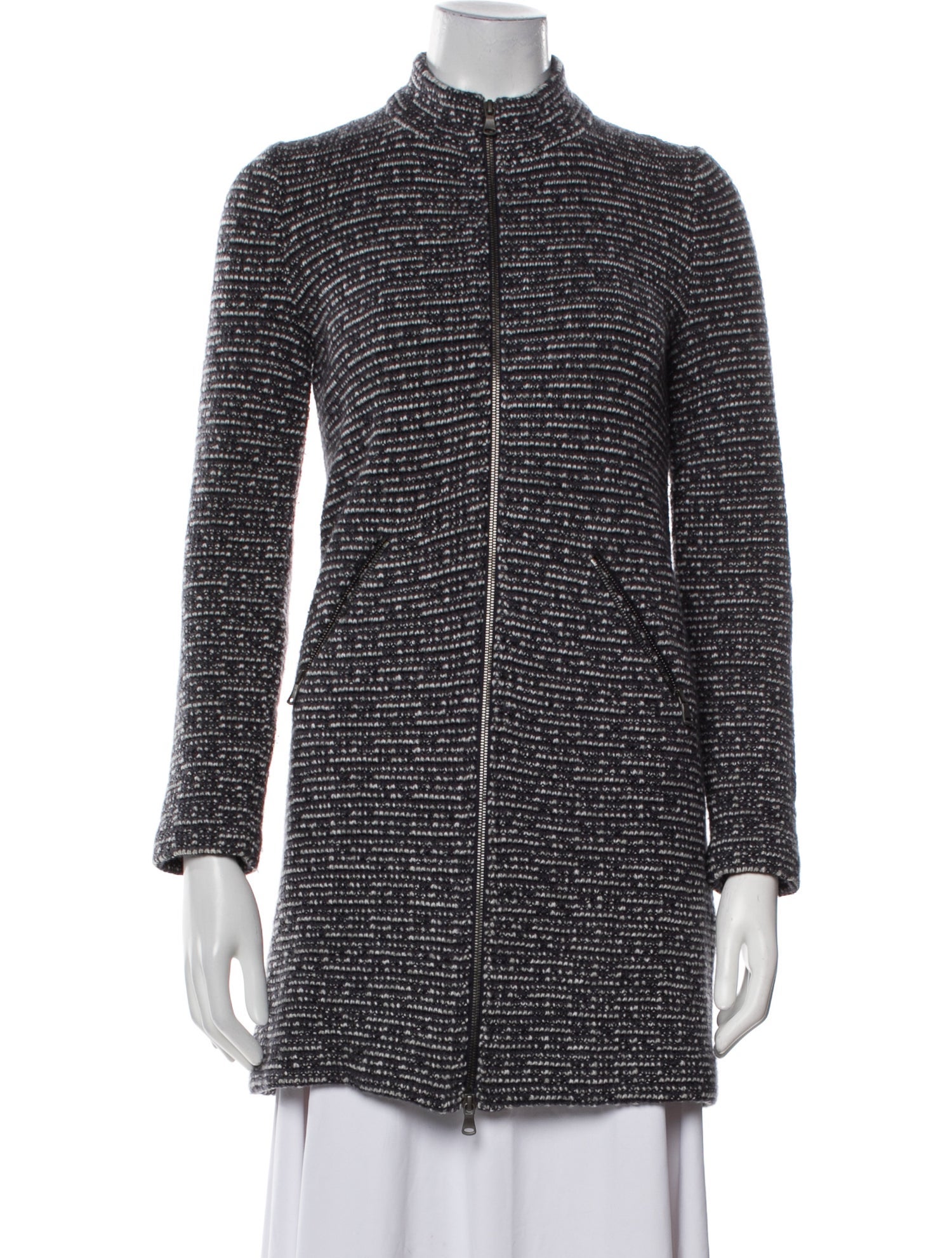 Amina Rubinacci Cashmere Tweed Pattern Jacket