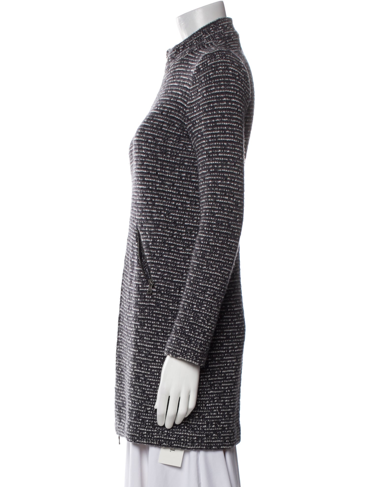 Amina Rubinacci Cashmere Tweed Pattern Jacket