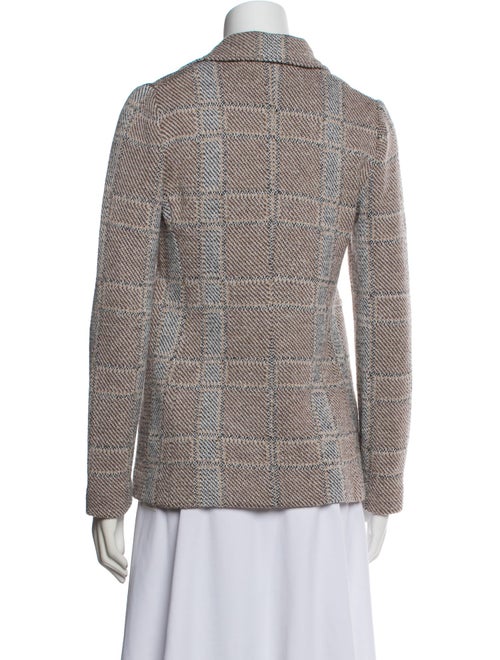 Amina Rubinacci Tweed Pattern Blazer