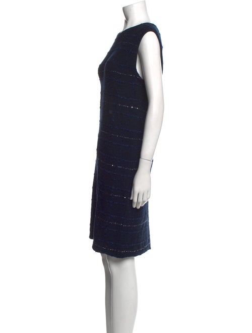 Amina Rubinacci Wool Knee-Length Dress