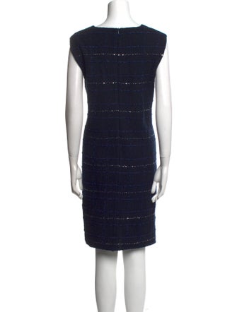 Amina Rubinacci Wool Knee-Length Dress