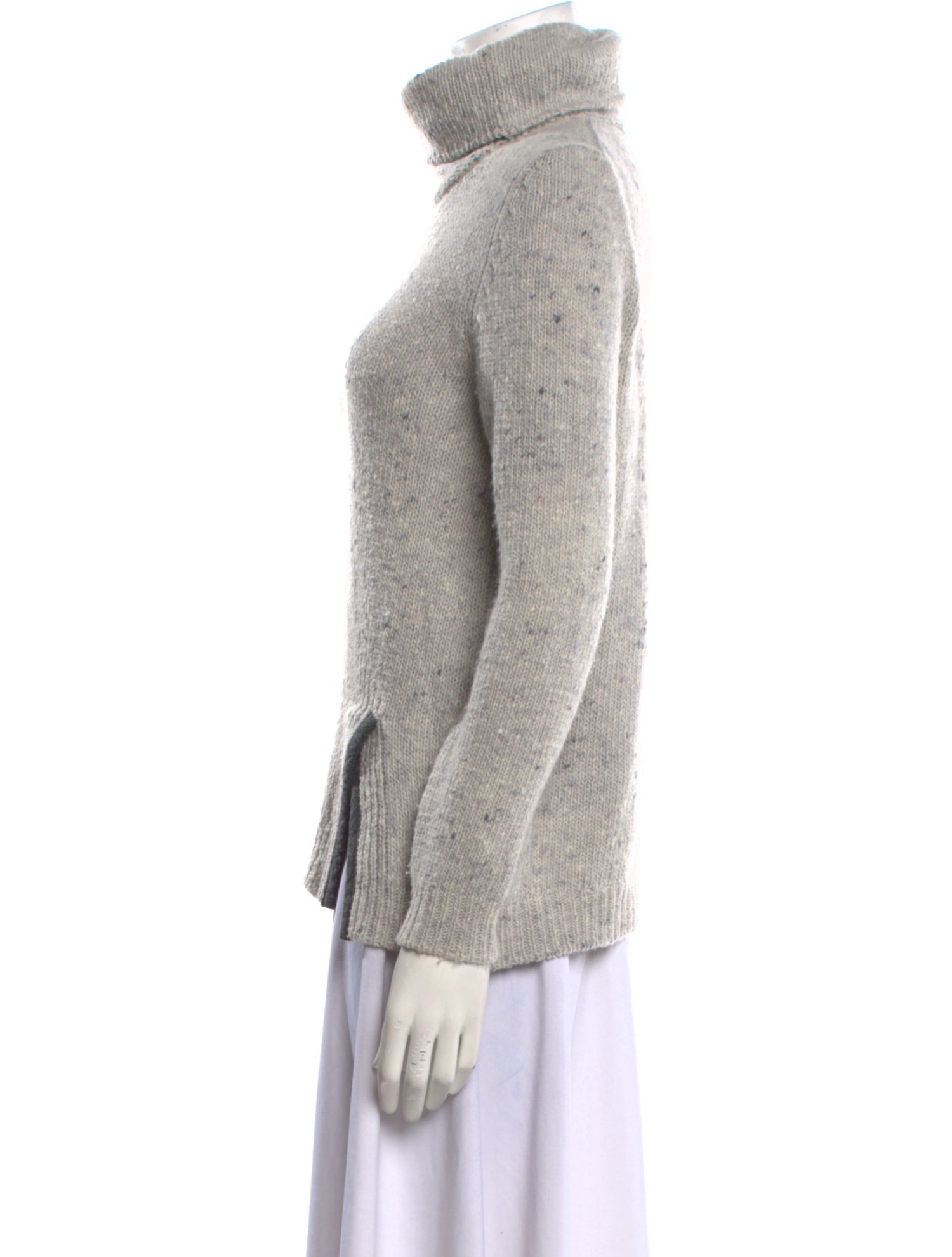 Amina Rubinacci Wool Turtleneck Sweater