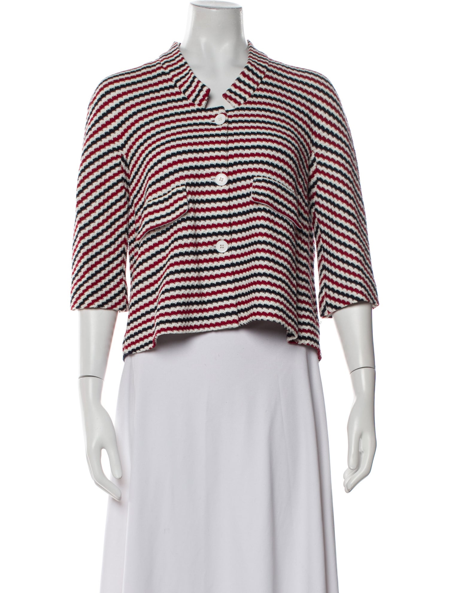 Amina Rubinacci Striped Blazer