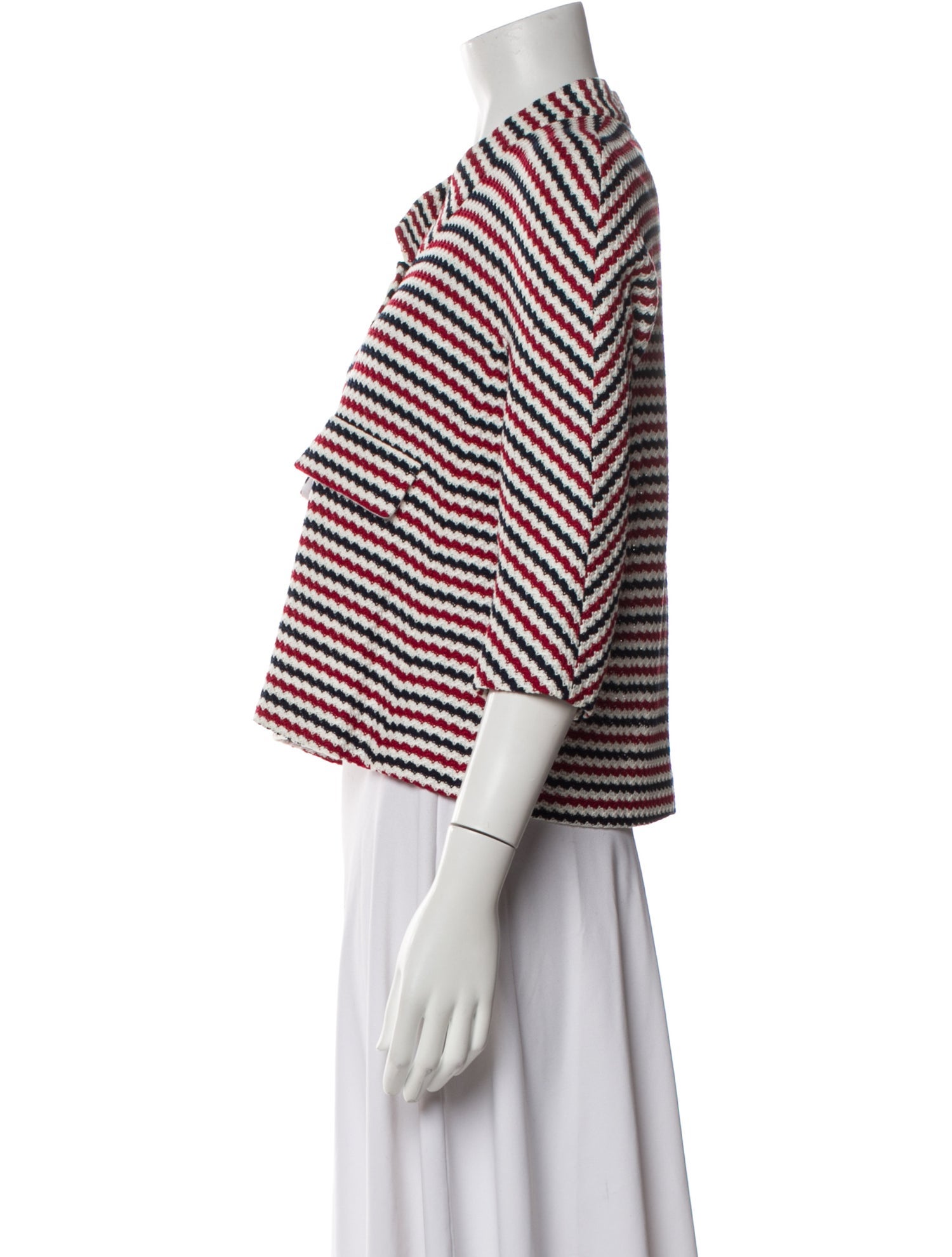 Amina Rubinacci Striped Blazer