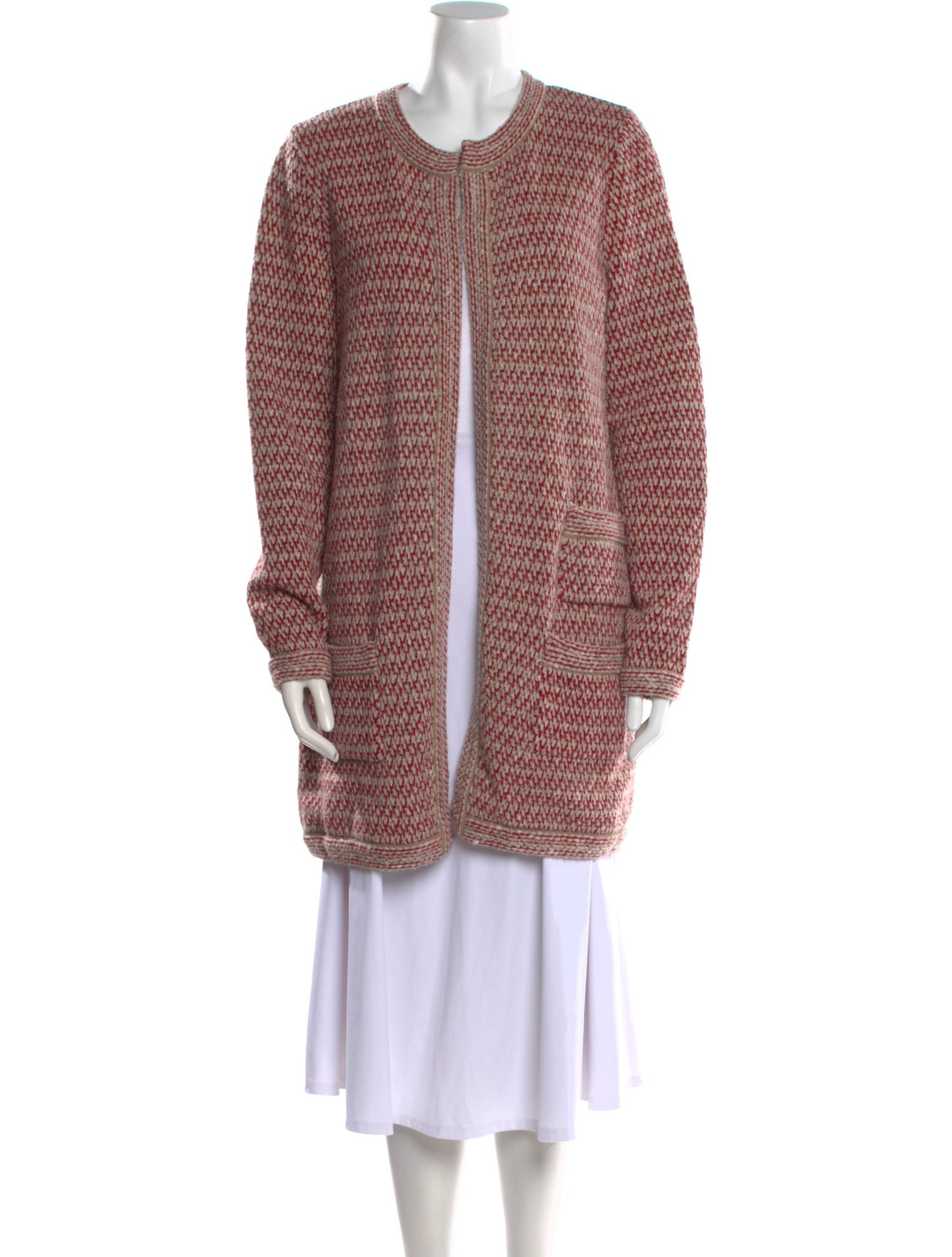 Amina Rubinacci Wool Crew Neck Sweater