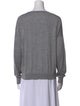 Amina Rubinacci Colorblock Pattern Crew Neck Sweater