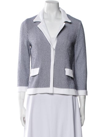 Amina Rubinacci Striped Blazer