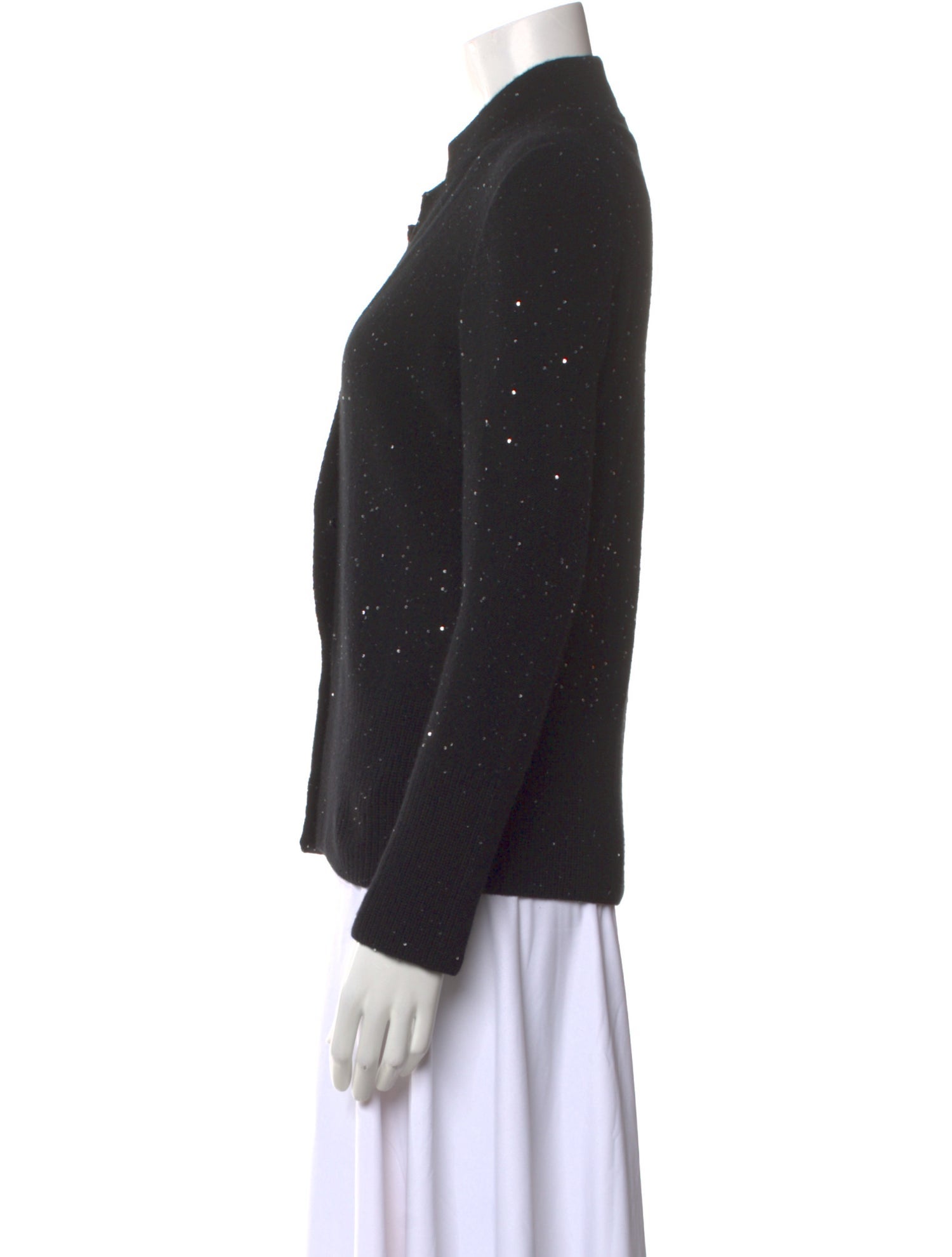 Amina Rubinacci Wool V-Neck Sweater