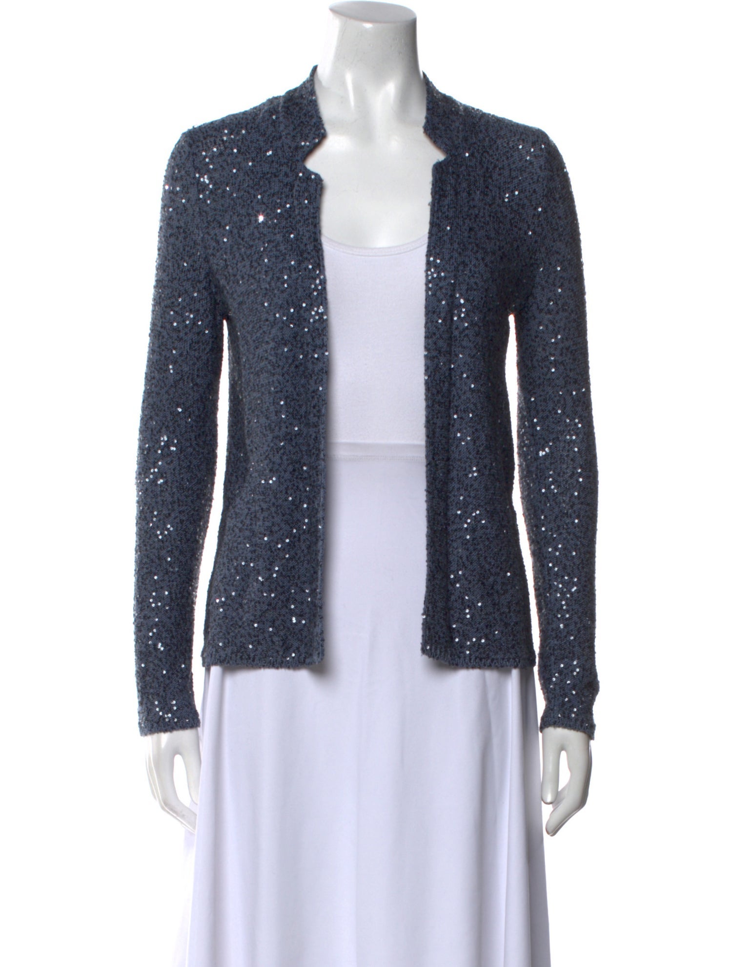 Amina Rubinacci Open Front Sweater