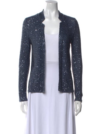 Amina Rubinacci Open Front Sweater