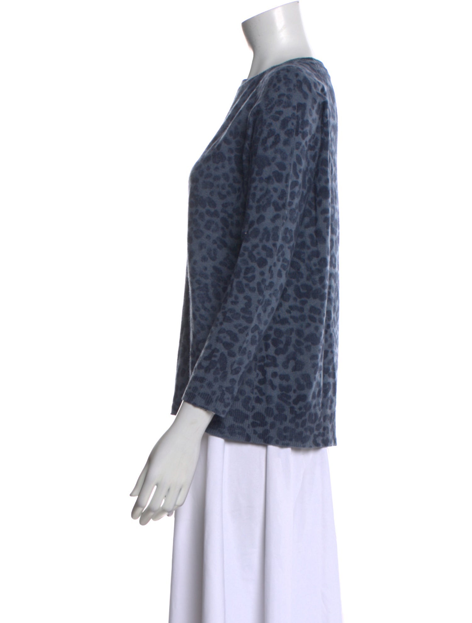 Amina Rubinacci Cashmere Bateau Neckline Sweater