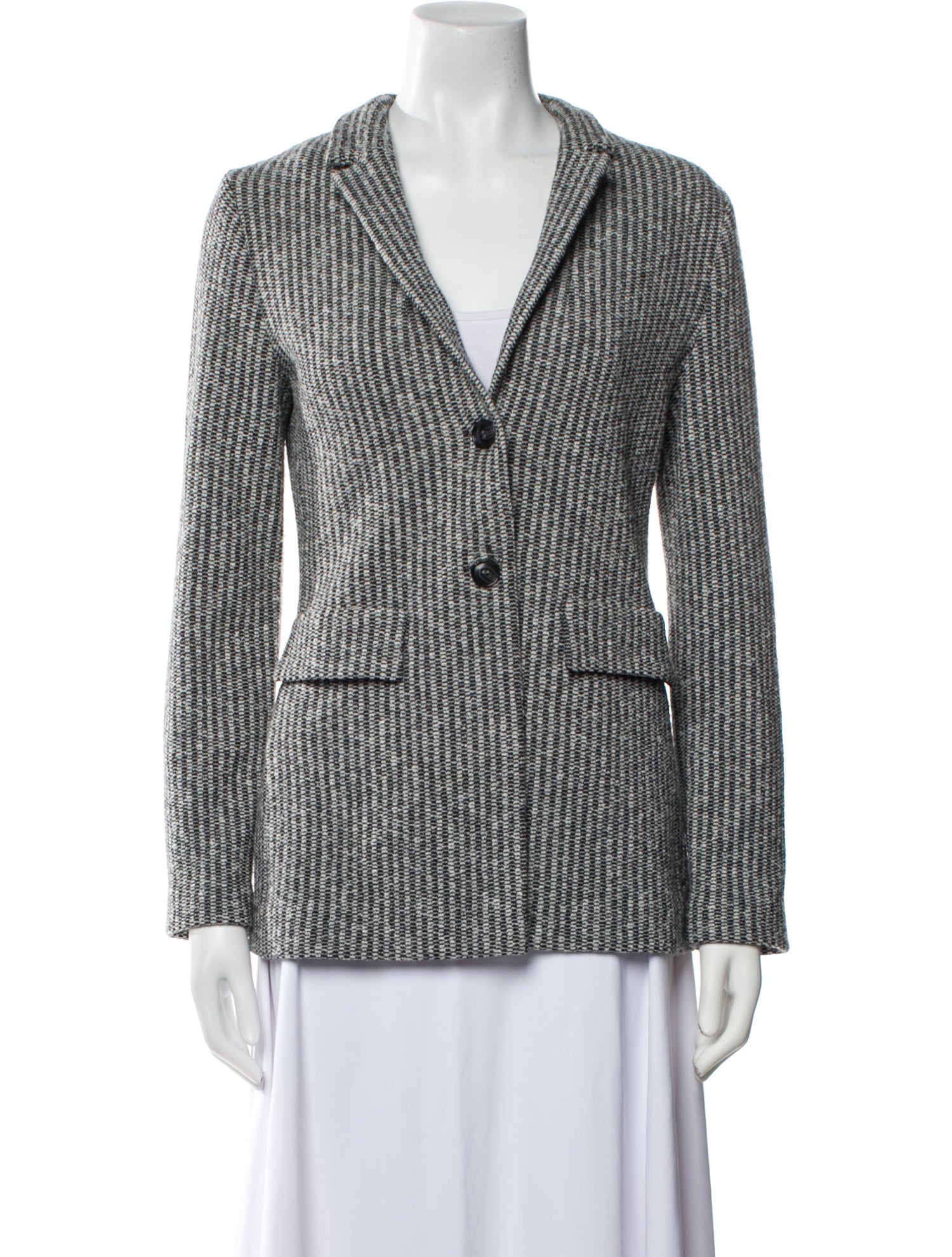 Amina Rubinacci Wool Printed Blazer
