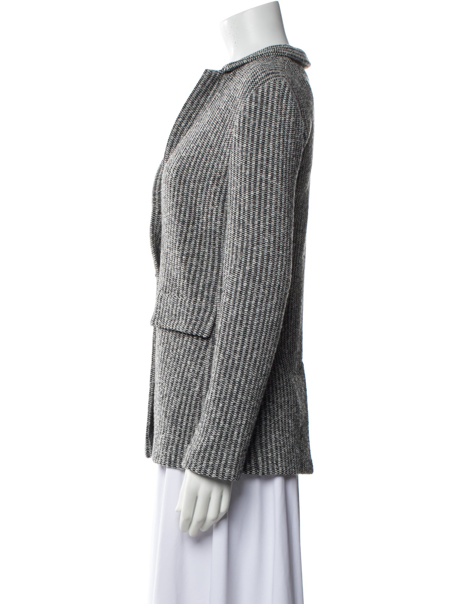 Amina Rubinacci Wool Printed Blazer