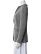 Amina Rubinacci Wool Printed Blazer