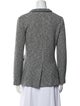 Amina Rubinacci Wool Printed Blazer