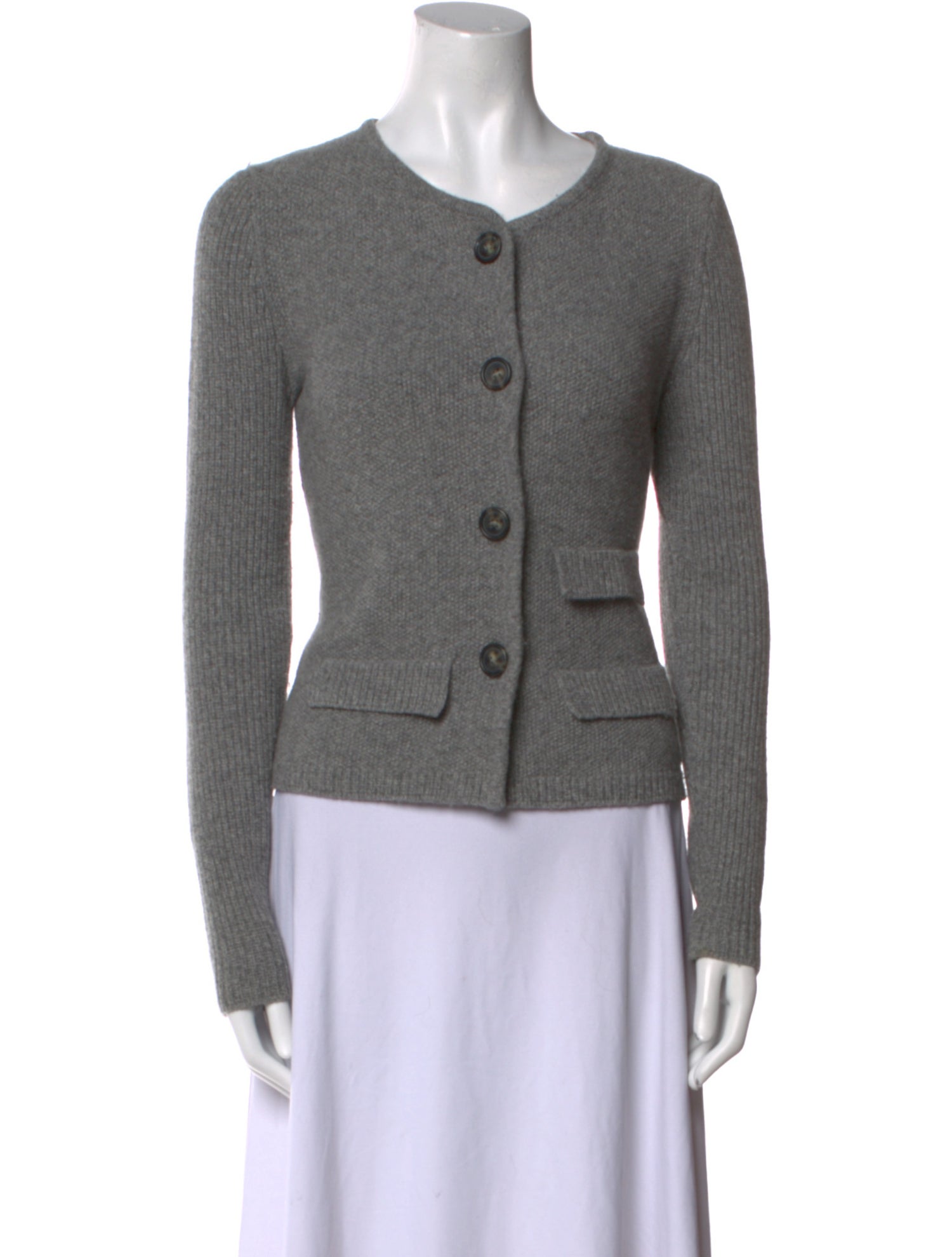 Amina Rubinacci Wool Crew Neck Sweater