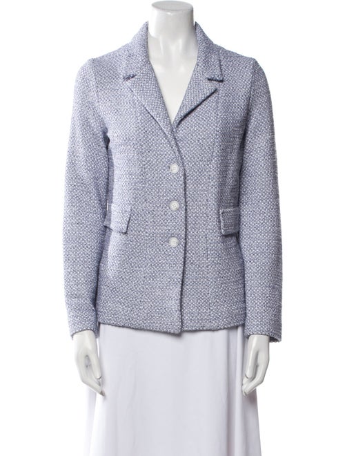 Amina Rubinacci Tweed Printed Blazer