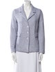 Amina Rubinacci Tweed Printed Blazer