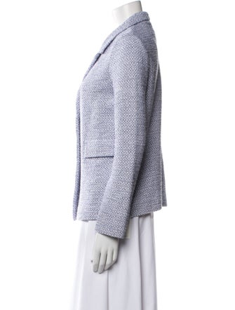 Amina Rubinacci Tweed Printed Blazer
