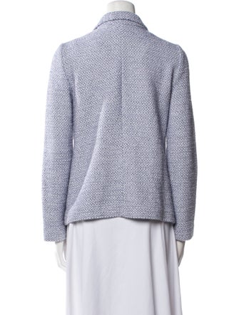 Amina Rubinacci Tweed Printed Blazer