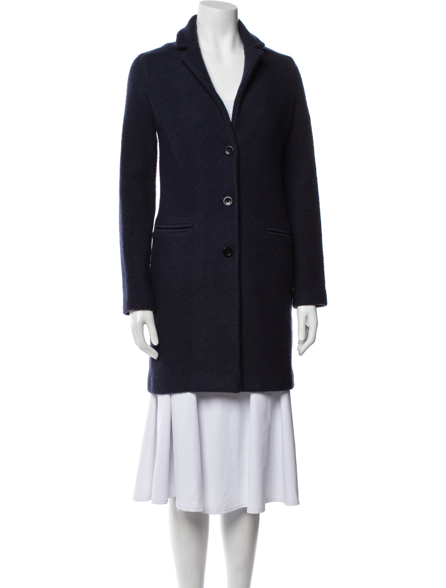 Amina Rubinacci Wool Peacoat