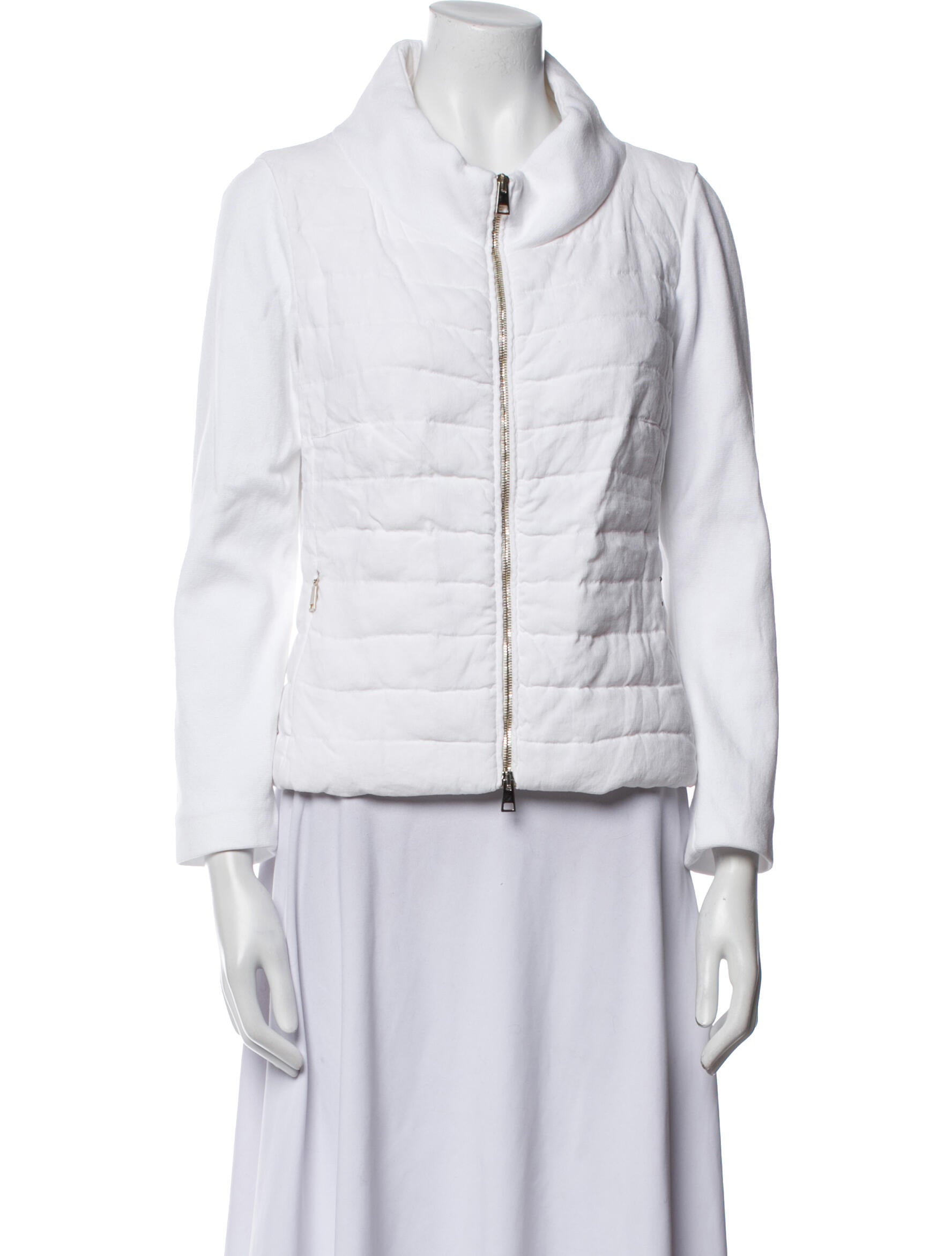 Amina Rubinacci Linen Down Jacket