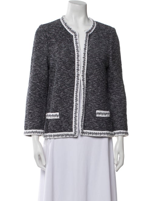 Amina Rubinacci Tweed Pattern Evening Jacket