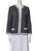 Amina Rubinacci Tweed Pattern Evening Jacket