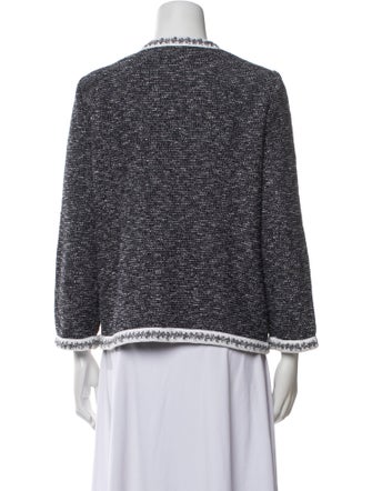 Amina Rubinacci Tweed Pattern Evening Jacket