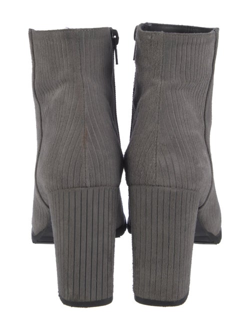 Amina Rubinacci Suede Colorblock Pattern Boots