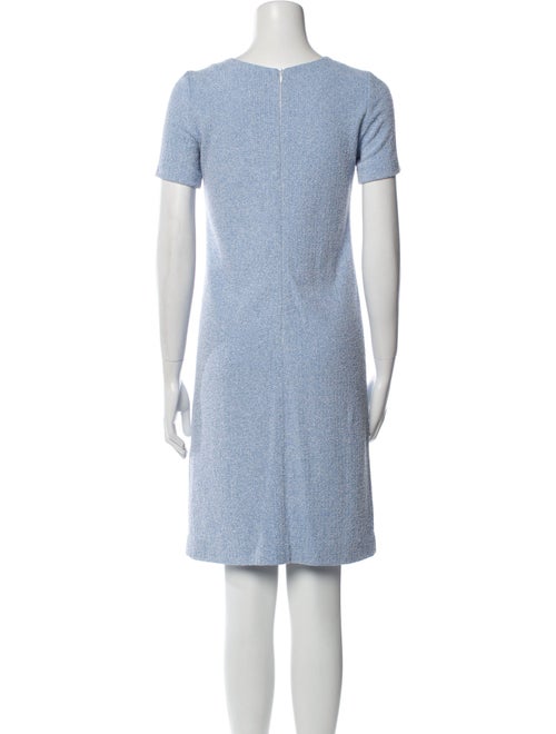 Amina Rubinacci Crew Neck Knee-Length Dress