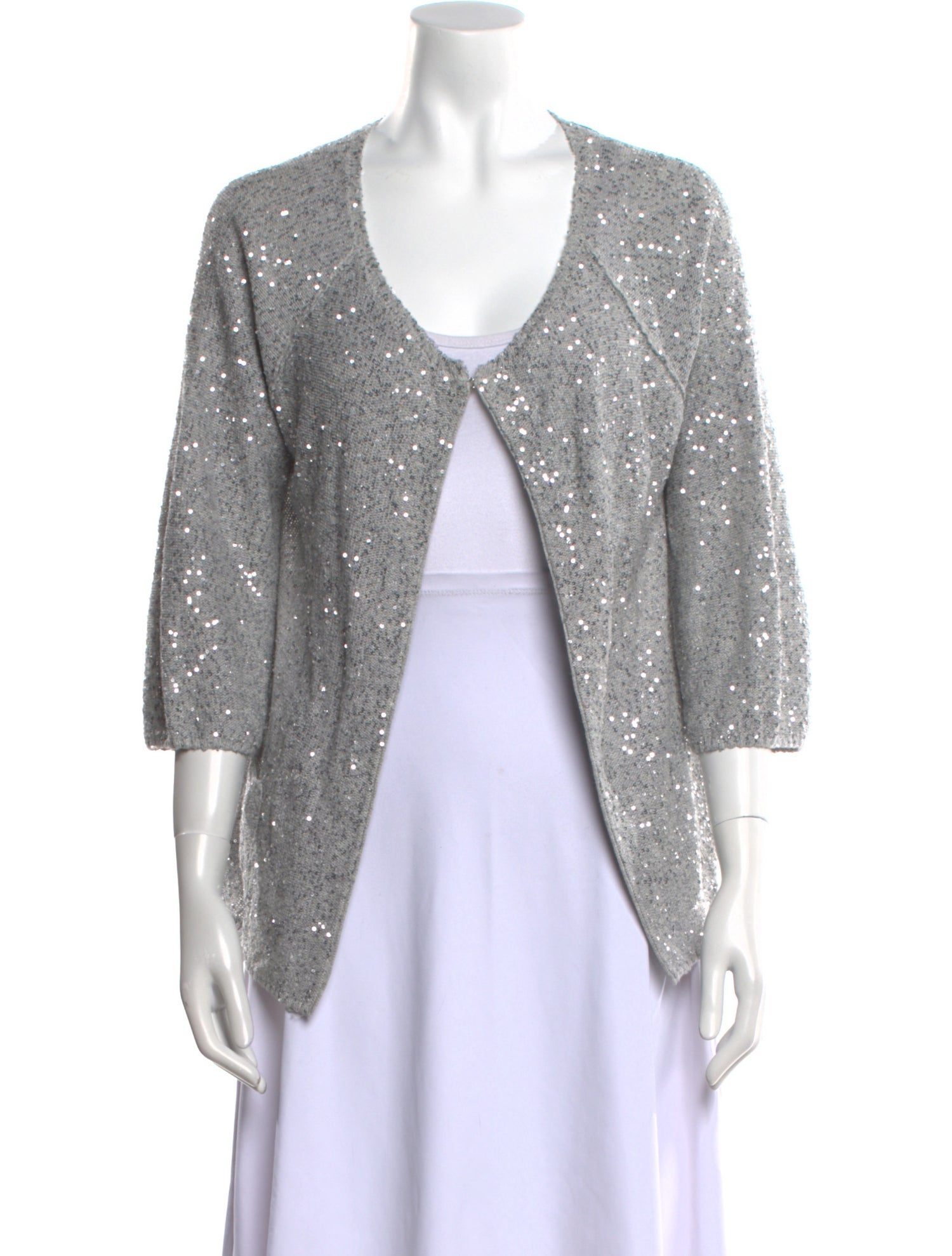 Amina Rubinacci Patterned V-Neck Sweater