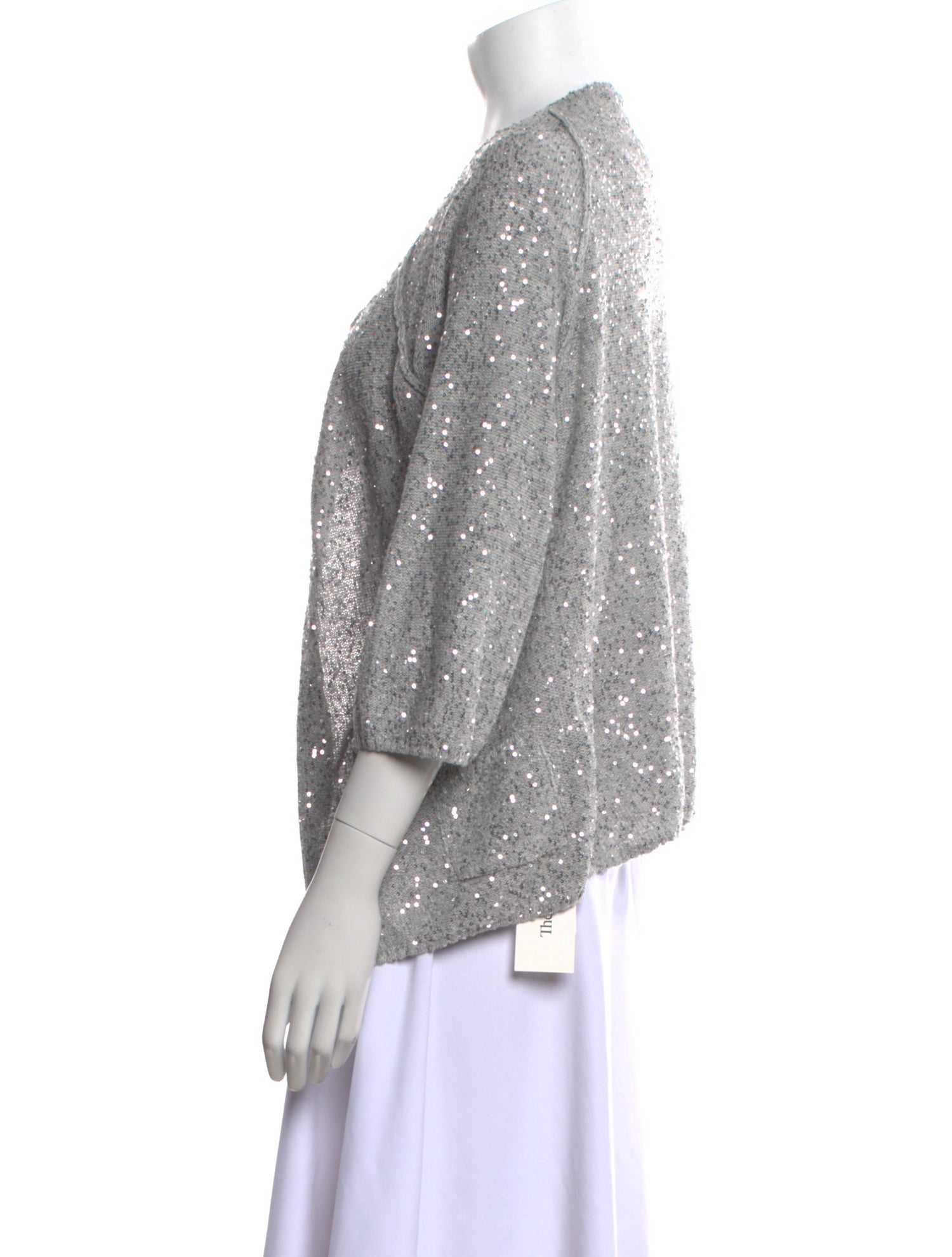 Amina Rubinacci Patterned V-Neck Sweater