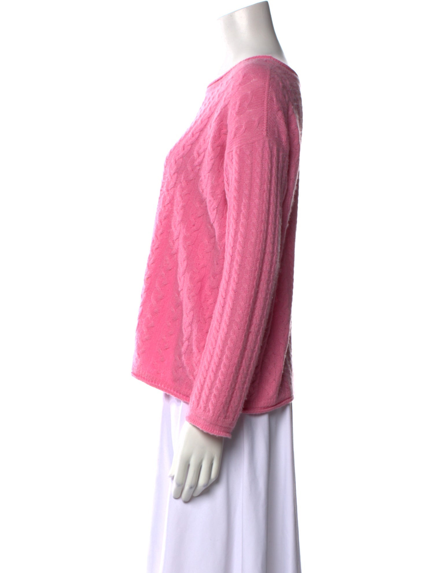 Amina Rubinacci Cashmere Bateau Neckline Sweater