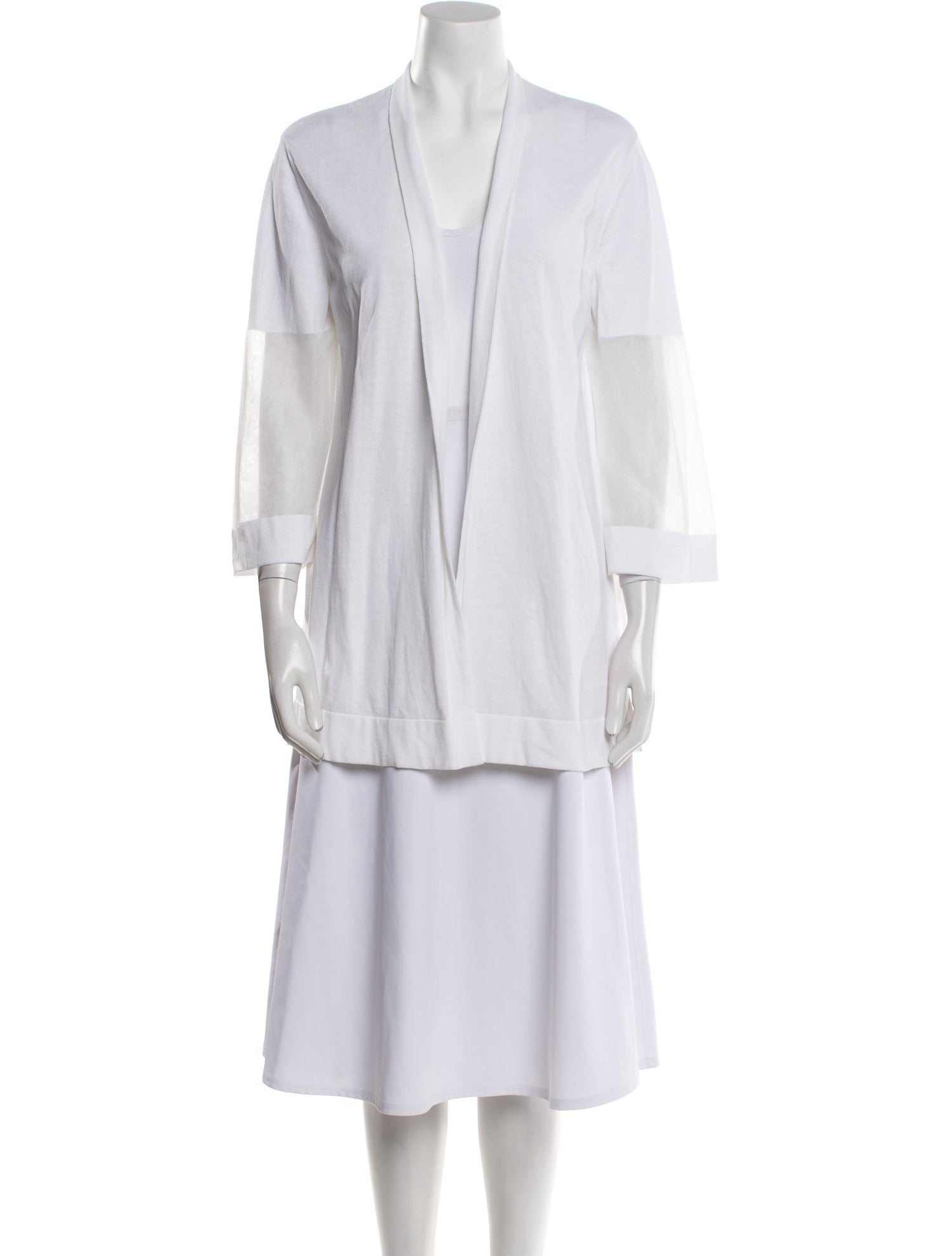 Amina Rubinacci Open Front Sweater