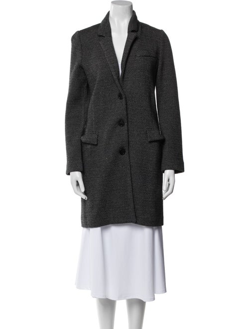 Amina Rubinacci Wool Tweed Pattern Coat