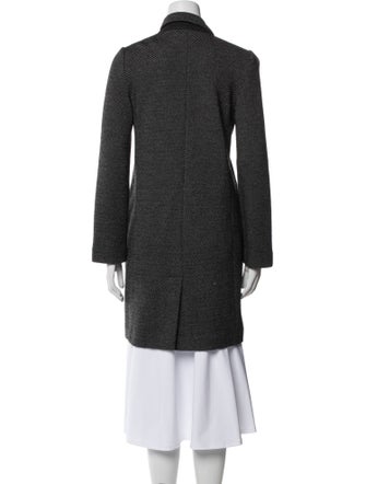 Amina Rubinacci Wool Tweed Pattern Coat