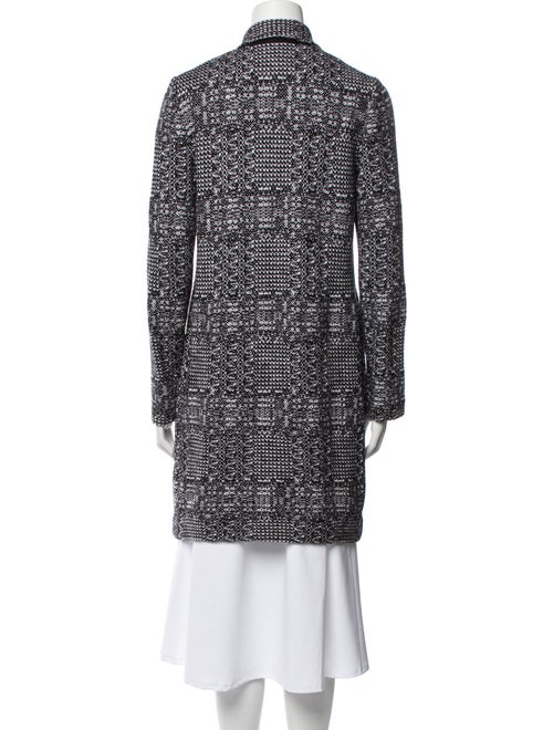 Amina Rubinacci Virgin Wool Animal Print Coat