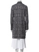 Amina Rubinacci Virgin Wool Animal Print Coat