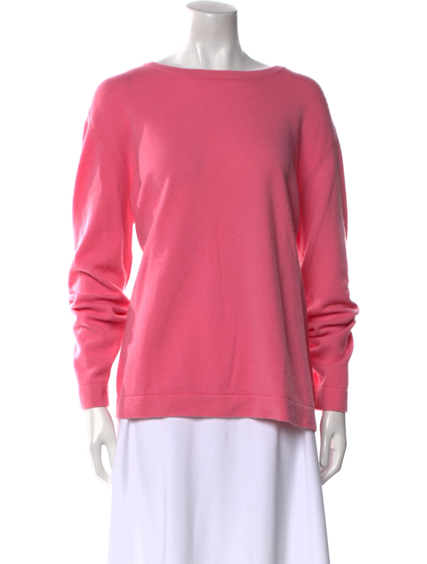 Amina Rubinacci Cashmere Bateau Neckline Sweater