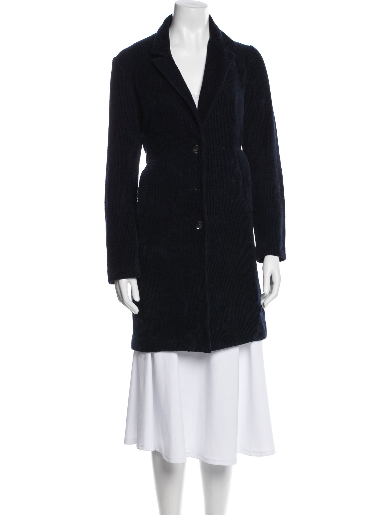 Amina Rubinacci Wool Faux Fur Coat