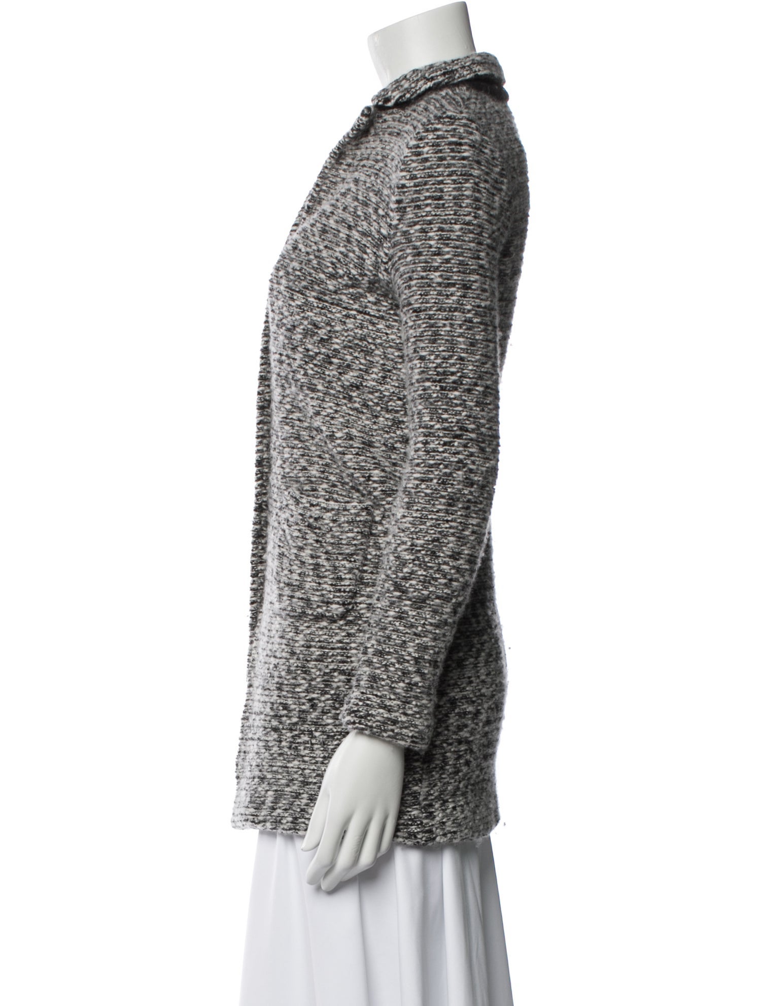 Amina Rubinacci Tweed Printed Sweater