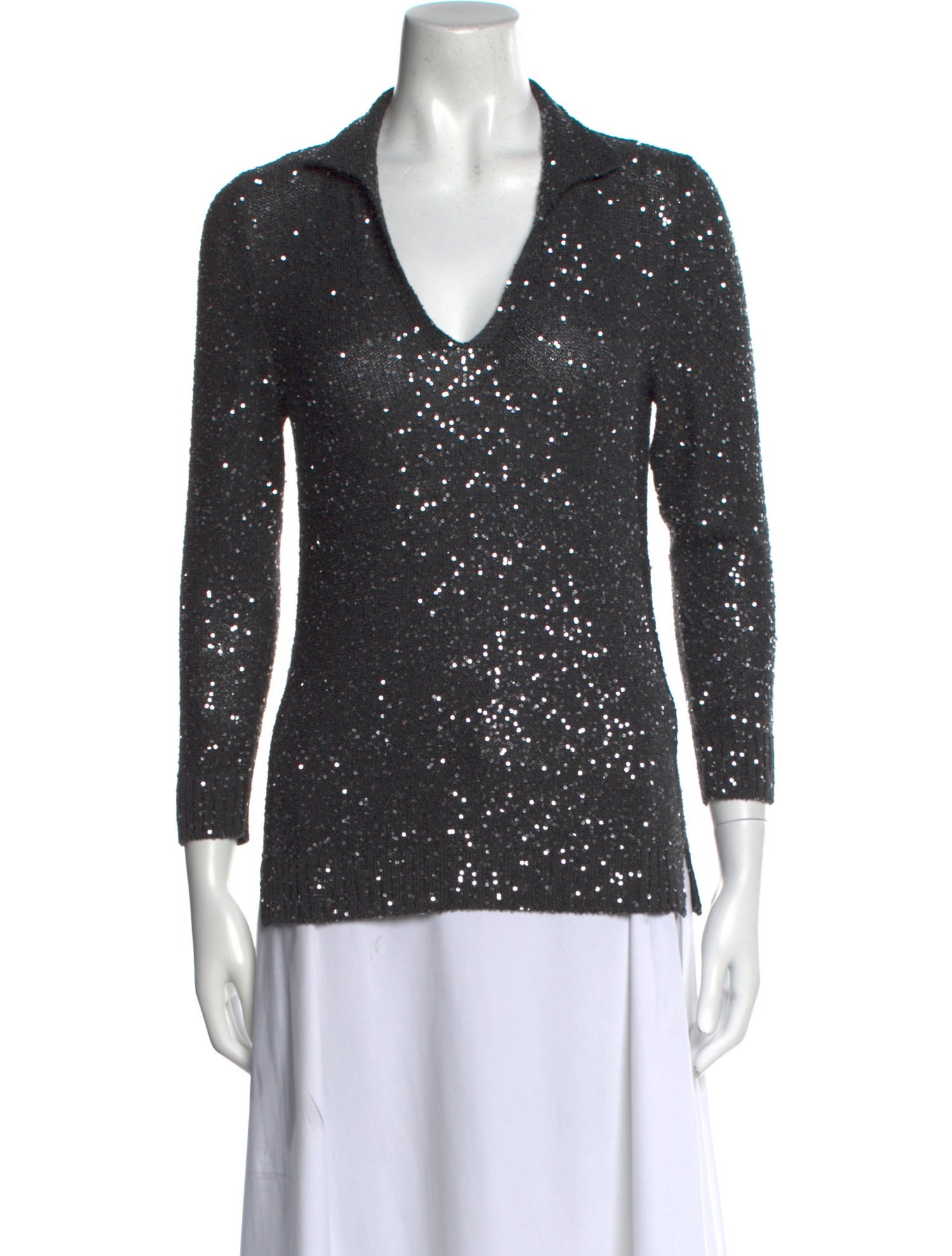 Amina Rubinacci V-Neck Sweater