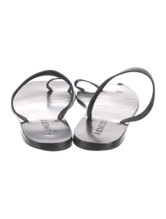 A.Emery Leather Slides