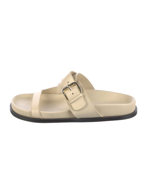 A.Emery Leather Slides