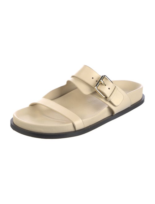 A.Emery Leather Slides