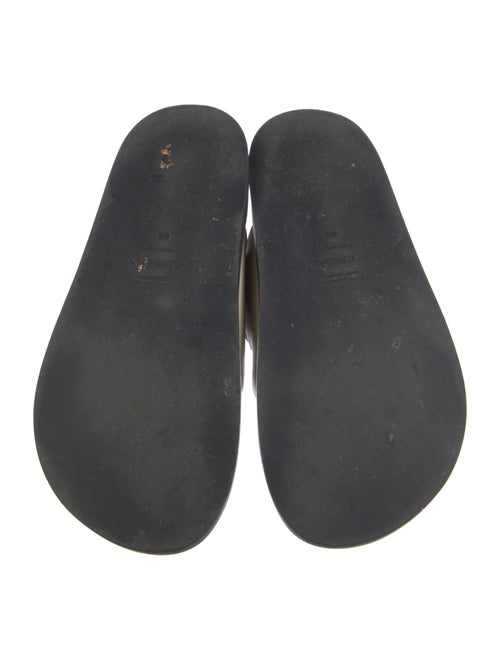 A.Emery Leather Slides