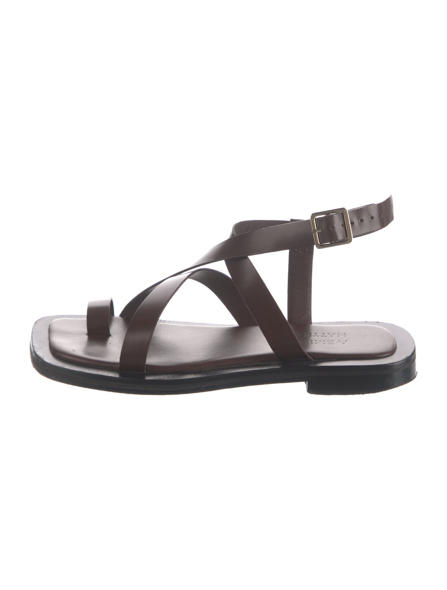 A.Emery Leather Gladiator Sandals
